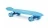 Скейт пластиковый (27X8&quot;) синий  Moove&amp;Fun, PP2708-1 blue