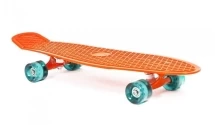Скейт пластиковый (27X8&quot;) синий  Moove&amp;Fun, PP2708-1 blue