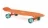 Скейт пластиковый (27X8&quot;) синий  Moove&amp;Fun, PP2708-1 blue