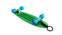 Скейт пластиковый (27X8&quot;) синий  Moove&amp;Fun, PP2708-1 blue