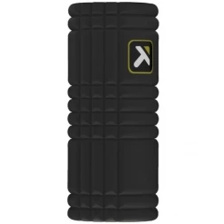 Массажный цилиндр GRID 33 см черный, фото 1