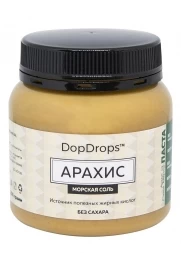 Арахисовая паста с морской солью, в пластике, 250г, фото 3