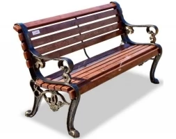Скамейка чугунная Гефест 1,5 м, фото 1