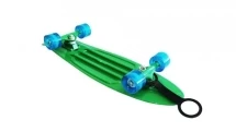 Скейт пластиковый (27X8&quot;)  Moove&amp;Fun,  PP2708-1 зелёный,