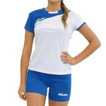 Форма волейб. жен. &quot;MIKASA&quot;, арт. MT376-018-L, р. L, 100% полиэстер, бело-синий