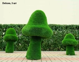 Топиари композиция грибы Сказочные (3шт) - Deluxe Green, фото 2
