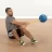 Мяч с веревкой Perform Better Extreme Converta Ball, вес: 7 кг