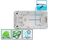 Плавательный спа бассейн Passion Spas Sport Swimspa Fitness 1 Deep, фото 2