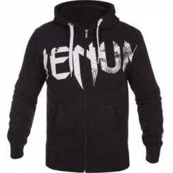Толстовка Venum &quot;Undisputed&quot; Hoody Black - White Logo, фото 1