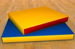 Мат гимнастический 100x100x10