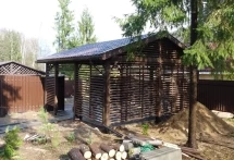 Навес для двух авто ИСТРИНСКИЙ Несущий каркас