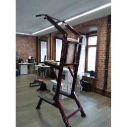 Тренажер турник - брусья - пресс (напольный) ProfiGym СВ-003, фото 4
