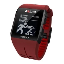 Пульсометр POLAR V800 с датчиком H7, цвет: красный