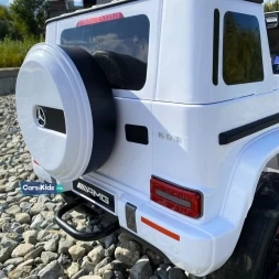 Электромобиль Mercedes Benz G63 AMG BBH-0003 белый, фото 12