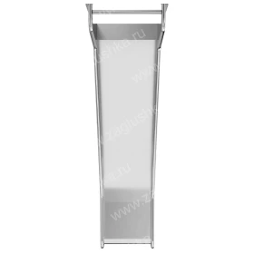 Горка из нержавеющей стали размером 1900x490 мм, фото 2