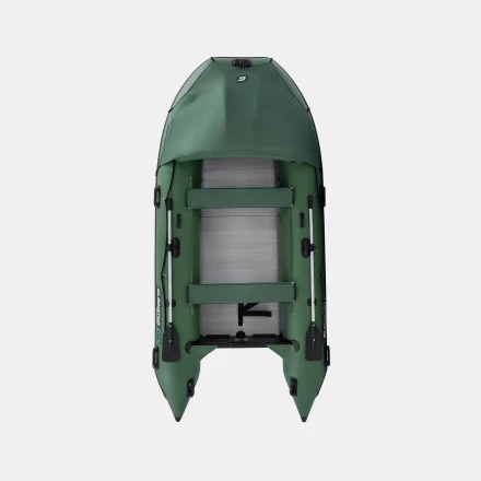 Gladiator C 370 AL ACTIVE Зеленый моторная лодка ПВХ Алюминиевый пайол, фото 1