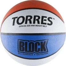 Мяч баскетбольный Torres Block №7