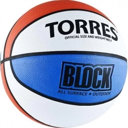 Мяч баскетбольный Torres Block №7, фото 2