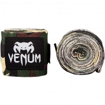 Бинты боксерские Venum Kontact 4m - Forest Camo, фото 1
