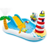 57162NP Игровой центр надувной &quot;Fishing fun play center&quot;, 218х188х99 см