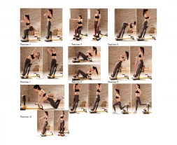 Тренажер для приседаний Squat Machine (sissy) DFC S035YW, фото 11