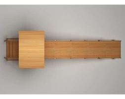 Зимняя деревянная горка “Зима wood”-5, фото 5