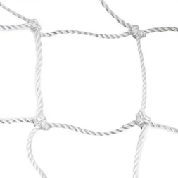 Сетка хоккейная любительская, арт.FS-H №2.0, a:1.85 b:1.25 c:0.7 d:1.3м, нить 2мм ПП, яч. 40 мм, бел