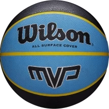 Мяч баск. WILSON MVP, арт.WTB9019XB07, р.7, резина, бутил.камера, сине-черный