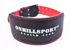 Пояс атлетический 60/150 мм, пряжка, трехслойный Onhillsport, фото 14