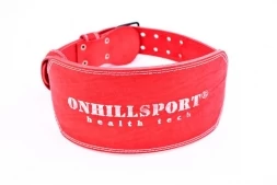 Пояс атлетический 60/150 мм, пряжка, трехслойный Onhillsport, фото 19