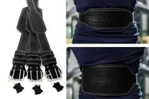 Пояс атлетический 60/150 мм, пряжка, трехслойный Onhillsport