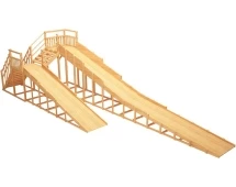 Зимняя деревянная горка &quot;Зима Wood&quot;-9