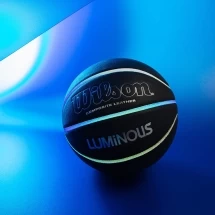 Мяч баск. WILSON NCAA Luminous, арт.WTB2027ID07, р.7, композит, бут.камера, черный