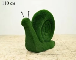 Топиари улитка садовая, h=70 - газон Deluxe Green, фото 3