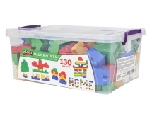 Конструктор из 130 деталей Pilsan Master Blocks (03-452)