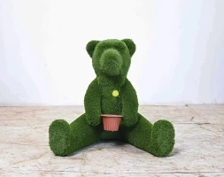 Топиари Медвежонок с кашпо - газон Eco, фото 1