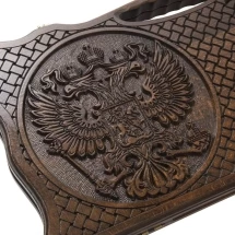 Нарды резные &quot;Герб РФ&quot;, Haleyan