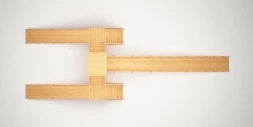 Зимняя деревянная горка &quot;Зима Wood&quot;-11, фото 5