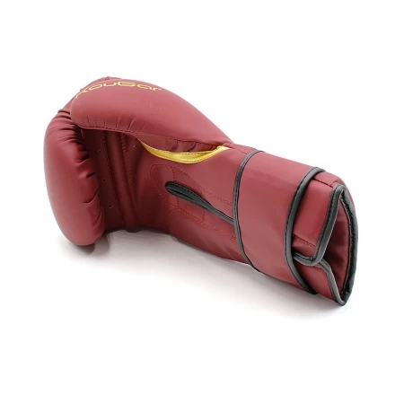 Перчатки боксерские KouGar KO800-8, 8oz, бордовый, фото 2