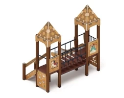 Детская игровая площадка Королевство (Картонное) ДИК 1.15.07-22 H=900, фото 3