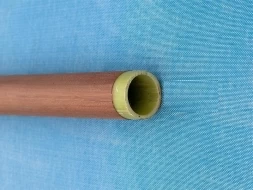 Поручень для хореографического станка, фиберглассовый, шпон дуба, без лака, фото 1