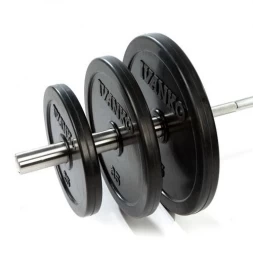 Олимпийский диск IVANKO RUBO-25KG (25 кг), фото 2