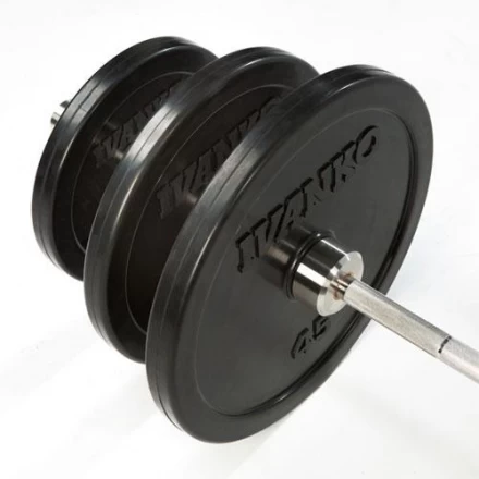 Олимпийский диск IVANKO RUBO-25KG (25 кг), фото 4