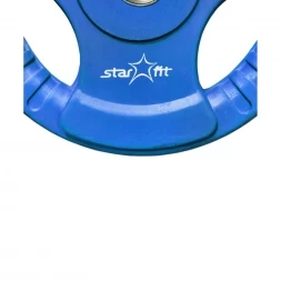 Диск обрезиненный BB-201 2,5 кг, d=26 мм, синий, фото 2