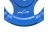 Диск обрезиненный BB-201 2,5 кг, d=26 мм, синий