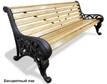 Скамейка парковая Москва, Лиственница 0,6 м