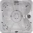 Бассейн СПА гидромассажный Jacuzzi J-245 (213х213х91см.)