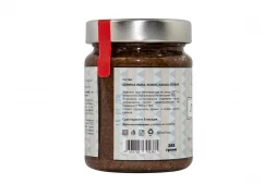 Шоколадная паста с кокосом, льном и стевией, в стекле, 265г, фото 4