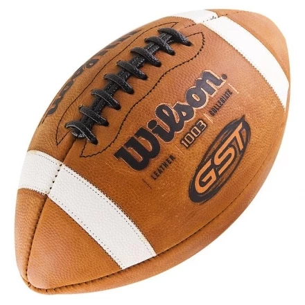 Мяч для американского футбола WILSON GST Official, официальный мяч NCAA и NFHS , фото 1