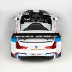Электромобиль BMW M6 GT3 белый, фото 8